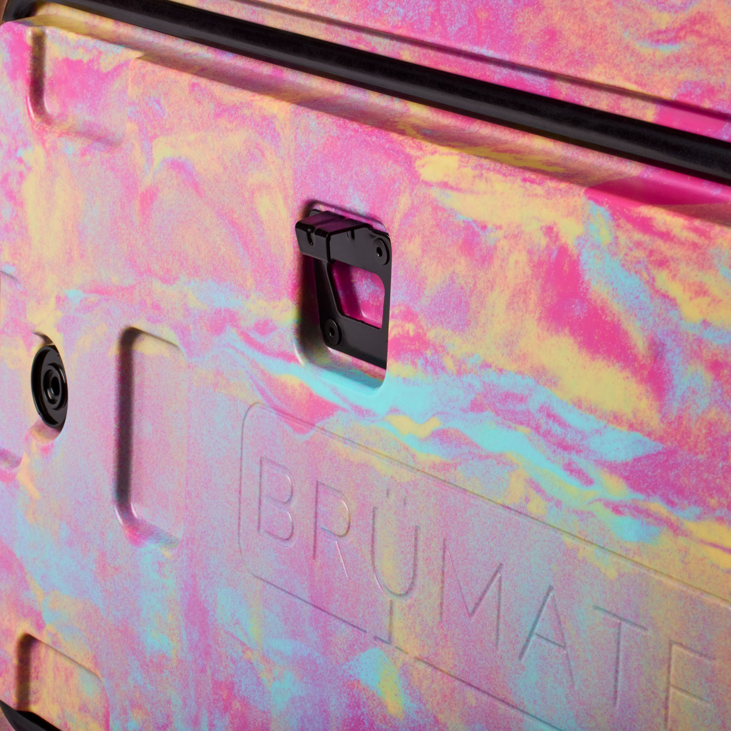 BrüTank 55-Quart Rolling Cooler | Rainbow Swirl